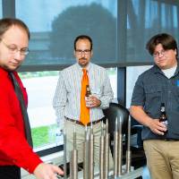 Guests at the Engineering Design Project Preview Event